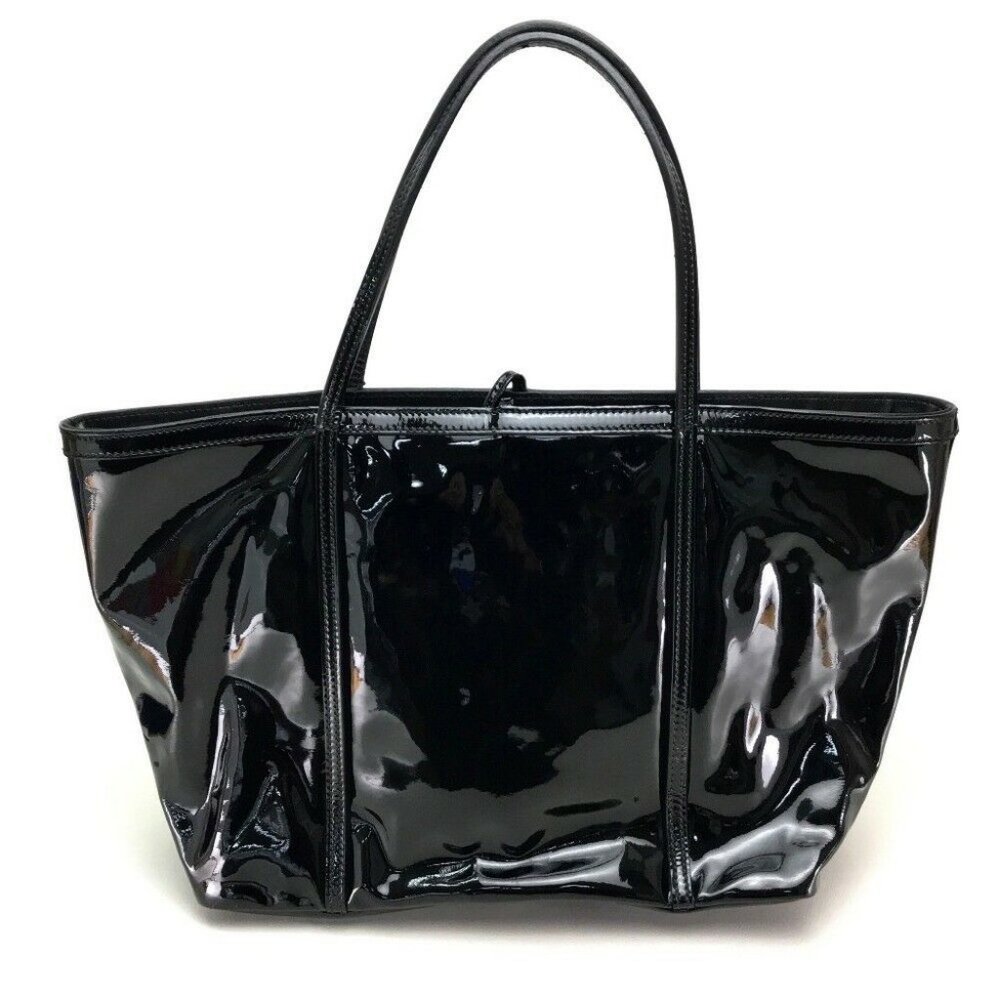 DOLCE&GABBANA BB1564 Logo Plate Shoulder Bag Tote - Picture 2 of 10